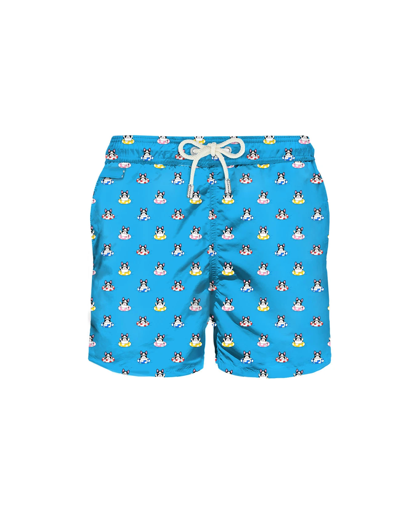 MC2 Saint Barth Man Light Fabric Swim Shorts With Dog Print 3 MC2 Saint Barth Man Light Fabric Swim Shorts With Dog Print
