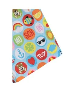 MOSCHINO Multicolor Swim Trunks With Graphic Print And Drawstring In Nylon Boy -Family Dressing ba5b649bb533d5f92c4b2a07d23b8ddf