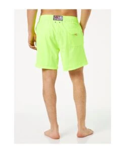 MC2 Saint Barth Man Fluo Yellow Comfort Swim Shorts -Family Dressing ba75d2ad6fb6c5f5d9525e1f088863c1