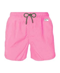 MC2 Saint Barth Man Pink Swim Shorts | Pantone Special Edition