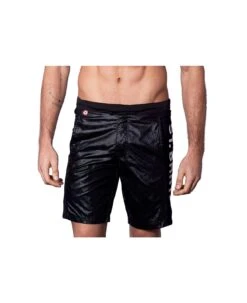 MC2 Saint Barth Check Swim Shorts With Contrast Lateral Band -Family Dressing c1353f2dff11e74fb6c59ba4bca626b9