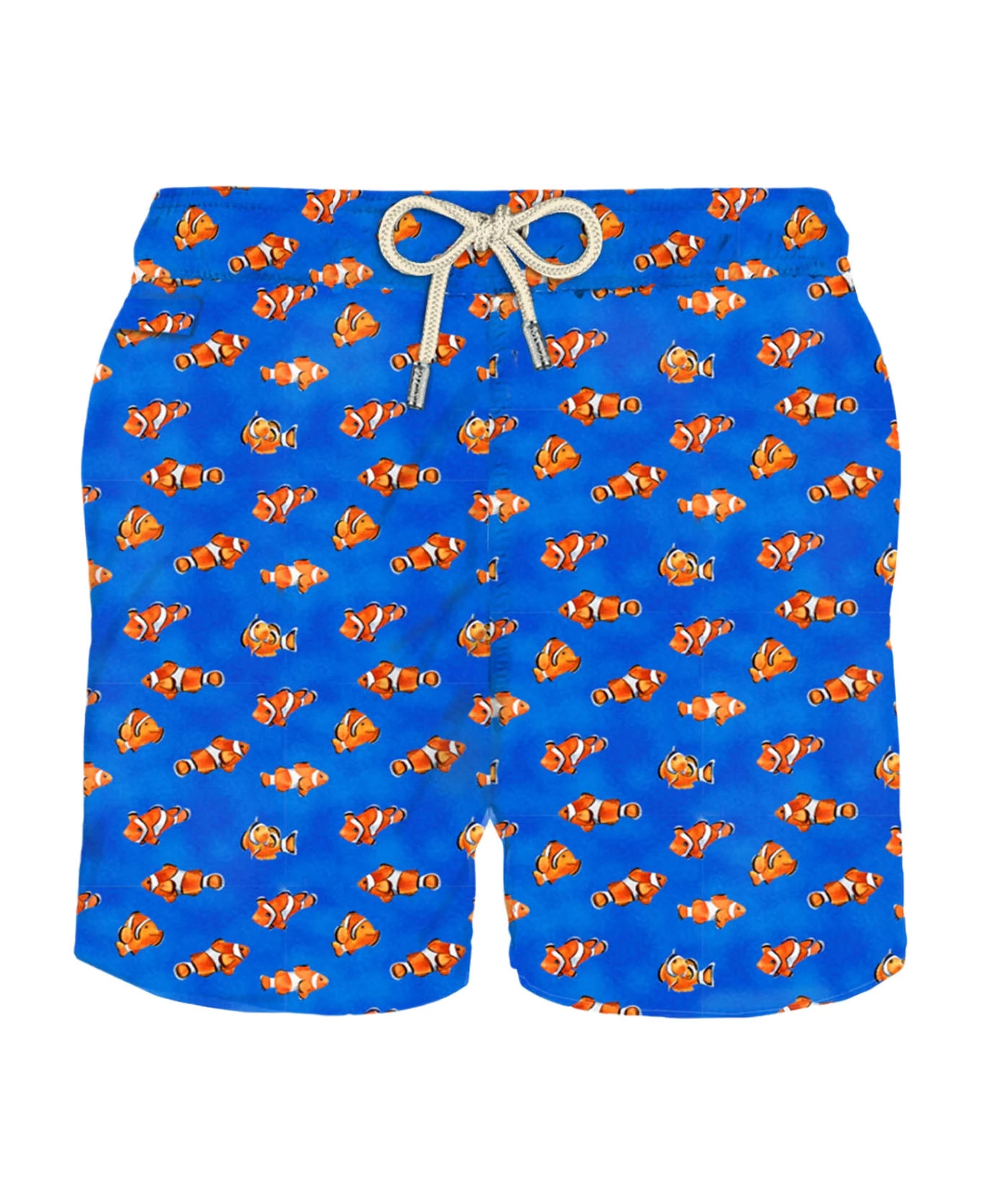 MC2 Saint Barth Man Light Fabric Swim Shorts With Clownfish Print 3 MC2 Saint Barth Man Light Fabric Swim Shorts With Clownfish Print