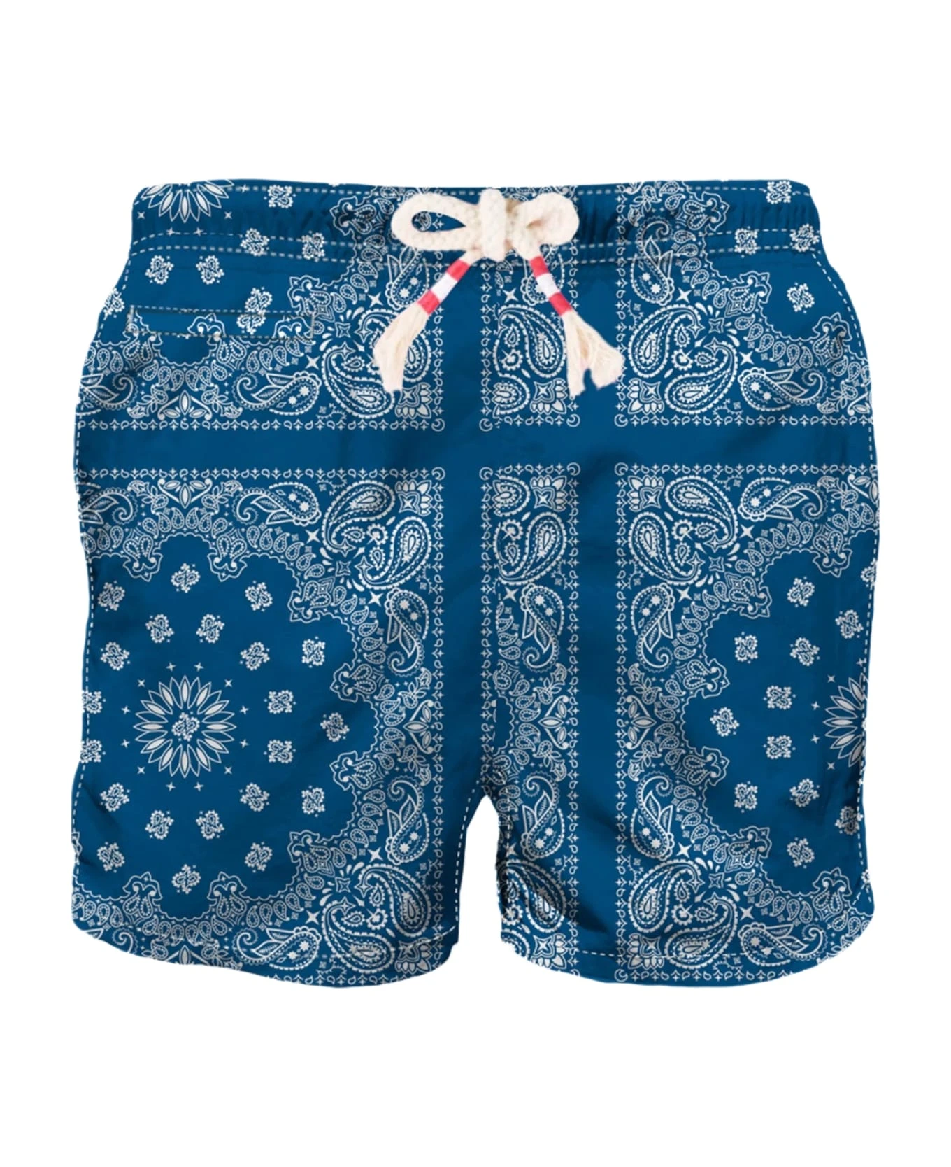 MC2 Saint Barth Man Swim Shorts With Blue Bandanna Print 3 MC2 Saint Barth Man Swim Shorts With Blue Bandanna Print
