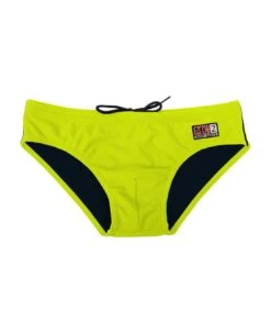 MC2 Saint Barth Man Fluo Yellow Swim Briefs