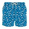 MC2 Saint Barth Man Light Fabric Swim Shorts With Multicolor Sharks Print 1 MC2 Saint Barth Man Light Fabric Swim Shorts With Multicolor Sharks Print -Family Dressing c95c4b58b5837561d6574f6db0924679