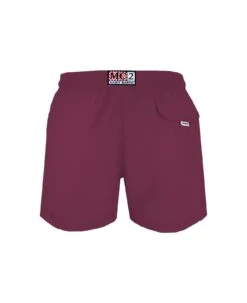 MC2 Saint Barth Man Burgundy Swim Shorts | Pantone Special Edition -Family Dressing cad4779aaa31cf1efc4d4acbbb1bd0cd