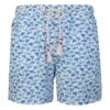 MC2 Saint Barth White/ Light Blue Sharks Print Swim Shorts By Mc Saint Barth -Family Dressing cde5da5d03009acb34ac25153907cb55