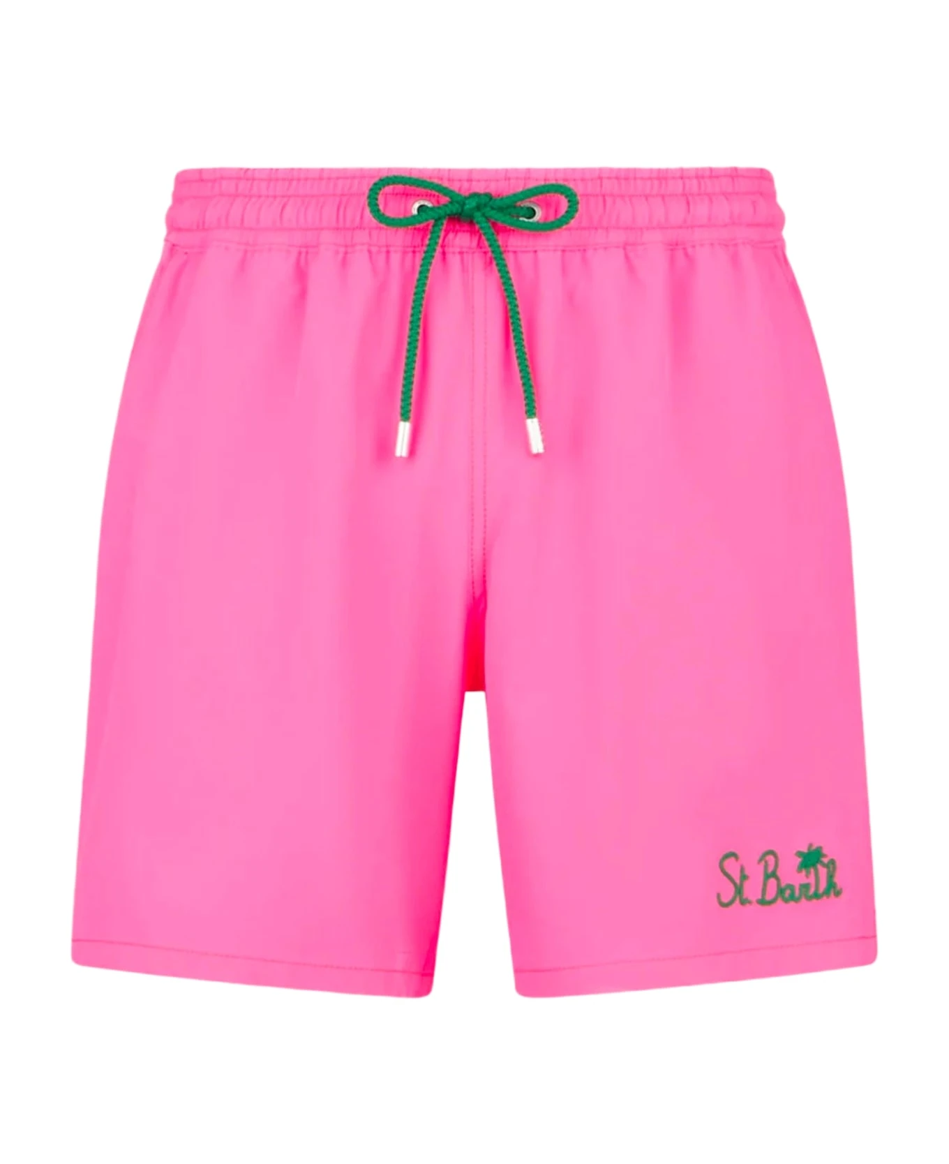 MC2 Saint Barth Man Fluo Pink Comfort Swim Shorts 3 MC2 Saint Barth Man Fluo Pink Comfort Swim Shorts