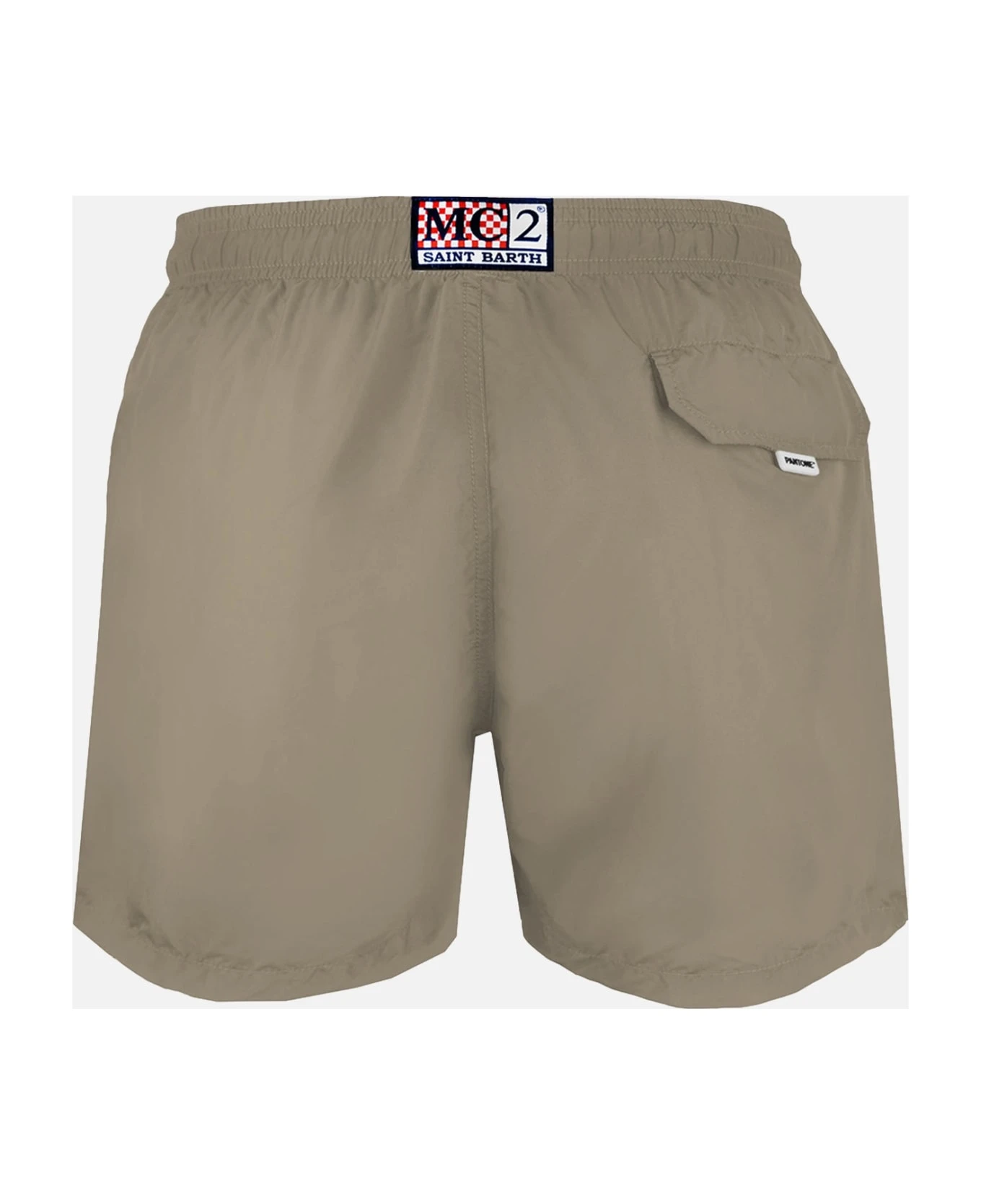 MC2 Saint Barth Man Beige Swim Shorts | Pantone Special Edition 4 MC2 Saint Barth Man Beige Swim Shorts | Pantone Special Edition - Image 2