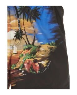 Dolce & Gabbana All-over Print Swim Shorts -Family Dressing cf5220bf6f40e88f164578f3e7642ad2