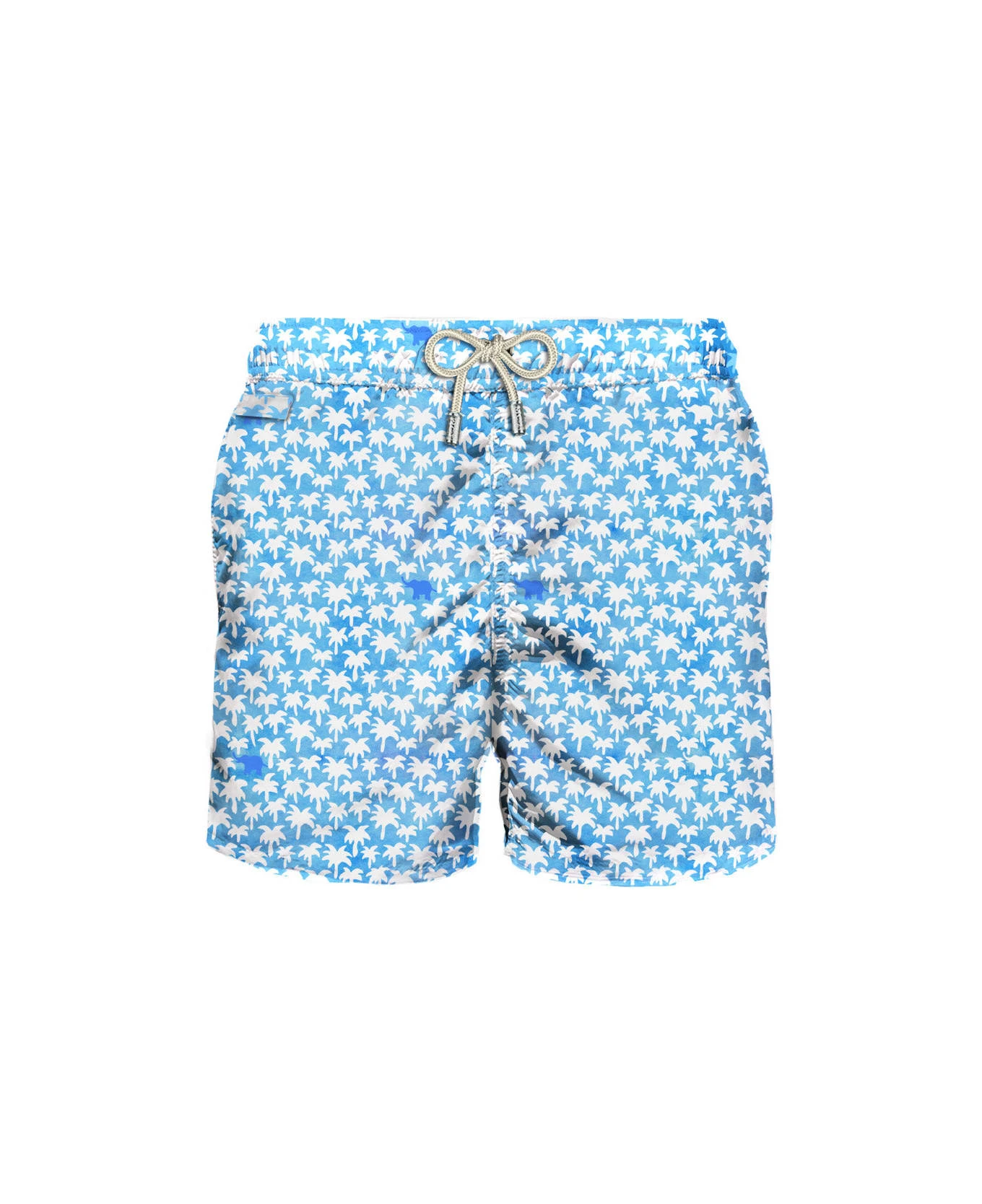 MC2 Saint Barth Man Light Fabric Swim Shorts With Palm Print 3 MC2 Saint Barth Man Light Fabric Swim Shorts With Palm Print