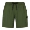 MC2 Saint Barth Man Military Green Comfort And Stretch Swim Shorts