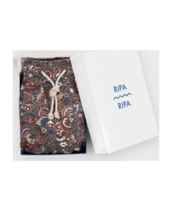 Mediterraneo Rosso Blu Swim Shorts -Family Dressing d6a669f9c00ddb3065bd3ab955bb1ef3