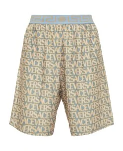 Versace Allover Swim Shorts
