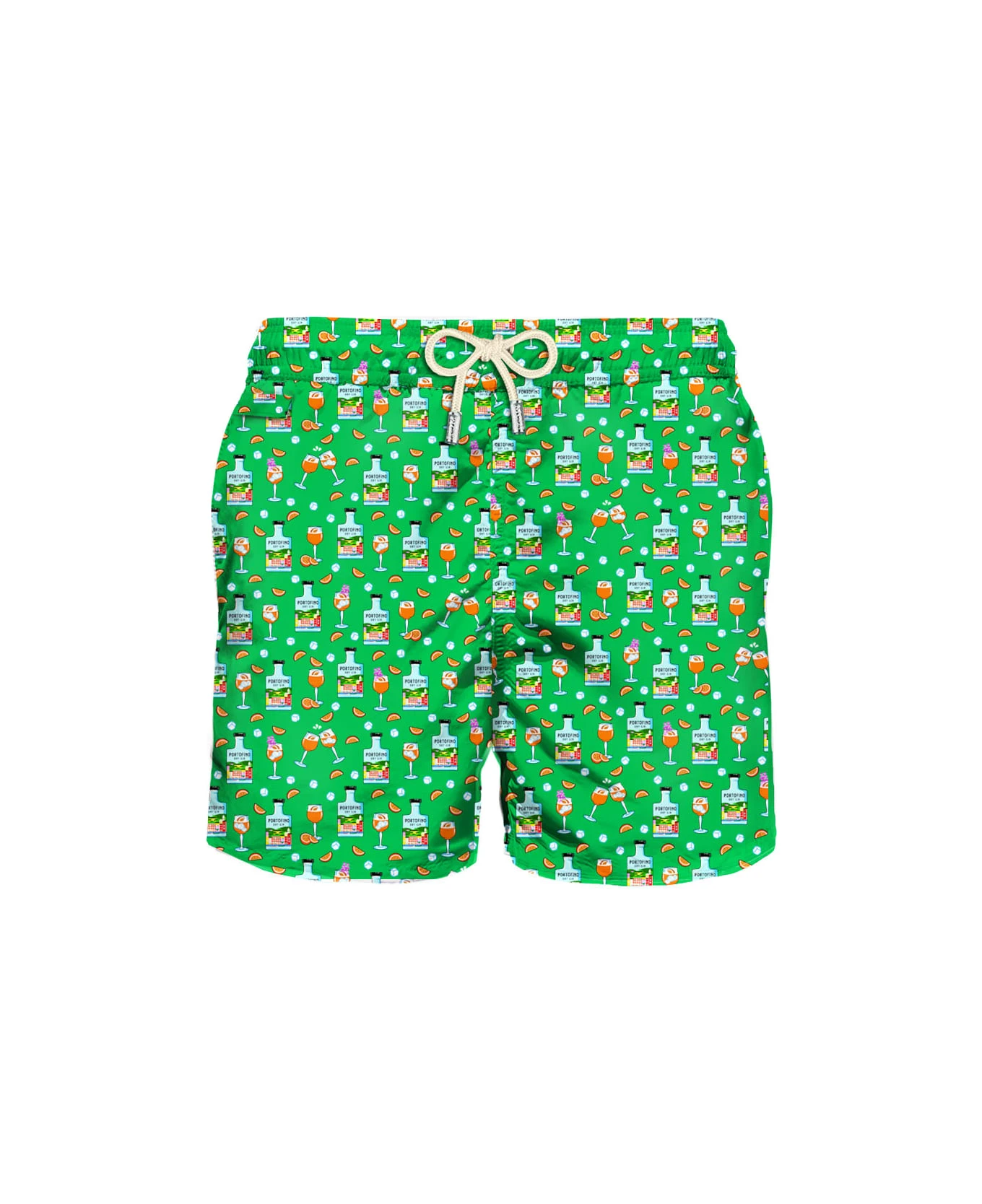 MC2 Saint Barth Man Light Fabric Swim Shorts With Gin Print | Portofino Dry Gin Special Edition 3 MC2 Saint Barth Man Light Fabric Swim Shorts With Gin Print | Portofino Dry Gin Special Edition