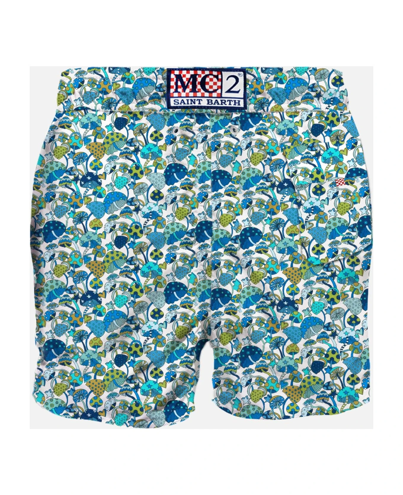 MC2 Saint Barth Man Classic Swim Shorts With Mushroom Print | Liberty Special Edition 4 MC2 Saint Barth Man Classic Swim Shorts With Mushroom Print | Liberty Special Edition - Image 2