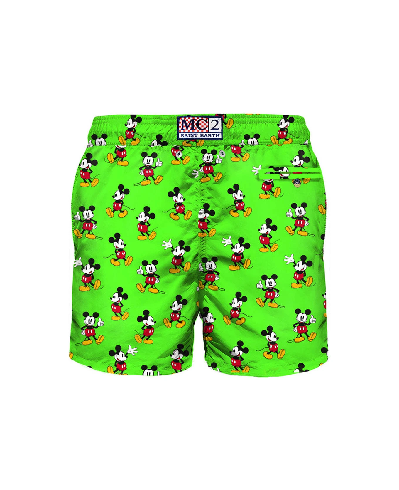 MC2 Saint Barth Man Light Fabric Swim Shorts With Mickey Mouse Print | ©disney Special Edition 4 MC2 Saint Barth Man Light Fabric Swim Shorts With Mickey Mouse Print | ©disney Special Edition - Image 2
