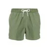 MC2 Saint Barth Military Green Delavè Man's Swim Shorts