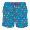 MC2 Saint Barth Man Light Fabric Swim Shorts With Turtle And Car Print -Family Dressing f5c29b3fdbe8cb844c9fcca5b272794c