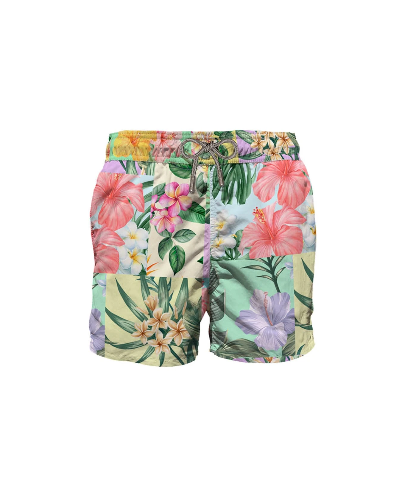 MC2 Saint Barth Patchflower Mid-length Swim Shorts 3 MC2 Saint Barth Patchflower Mid-length Swim Shorts